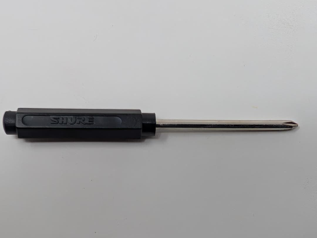 【希少・完実電気】SHURE M44G 純正ケース・ウェイト・予備ビス完備 美品