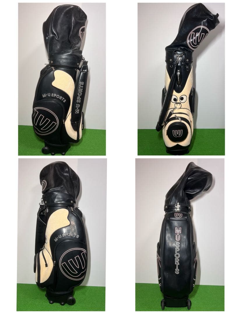M.U.SPORTS キャディバッグ レディース ウエサコミエコ キャスター付き