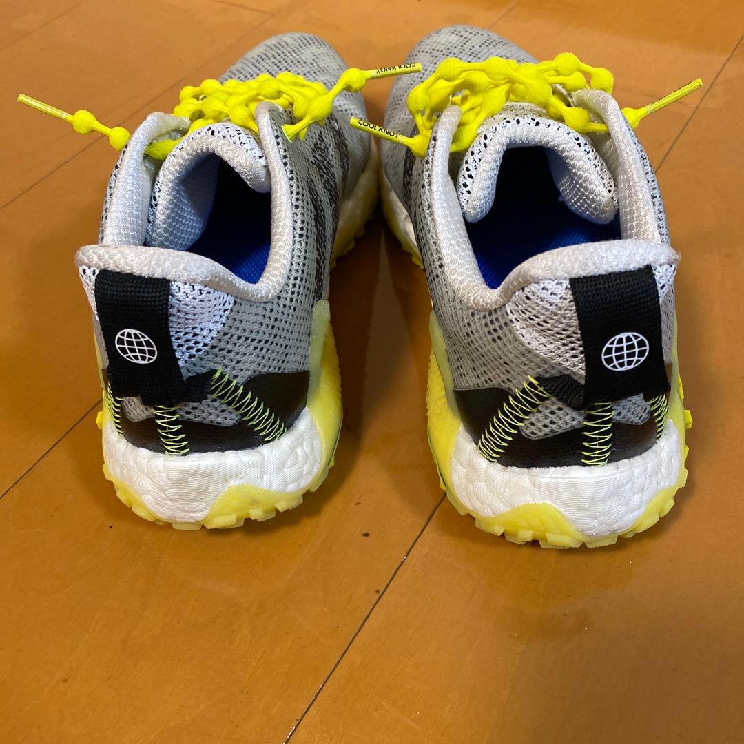 adidas ゴルフシューズ グレー/イエロー