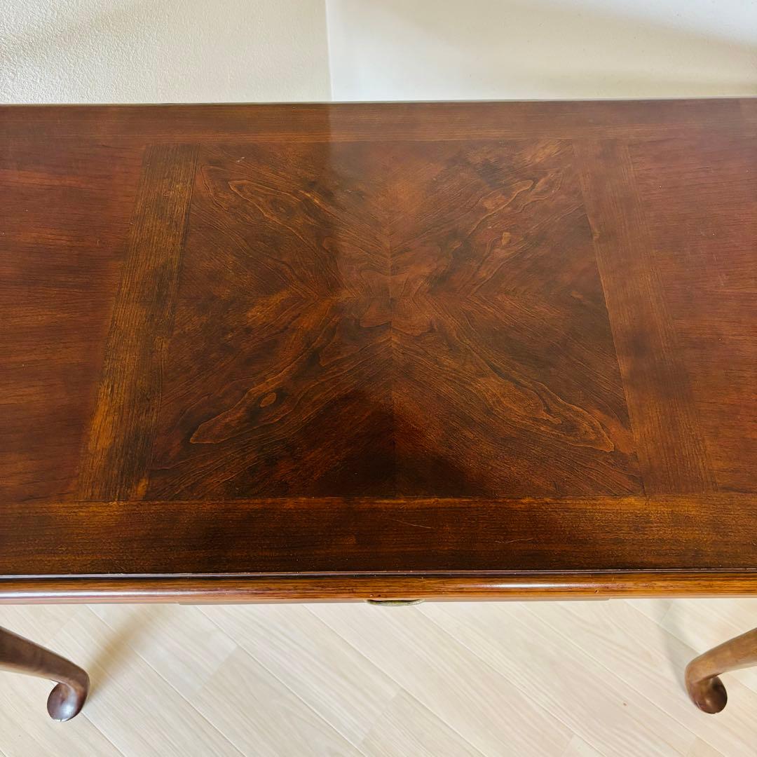 【希少品】　vintage アンティーク調　デスク　猫足　送料込み