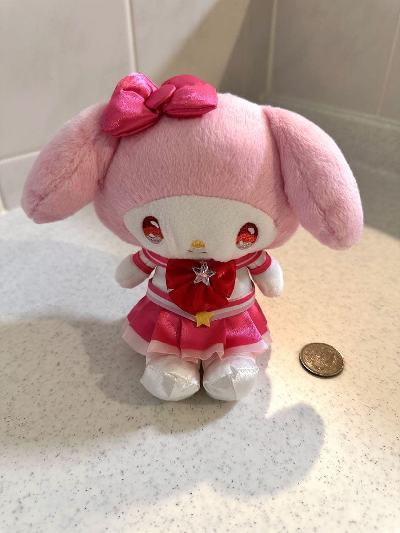 チビムーン＆マイメロ コラボぬいぐるみ