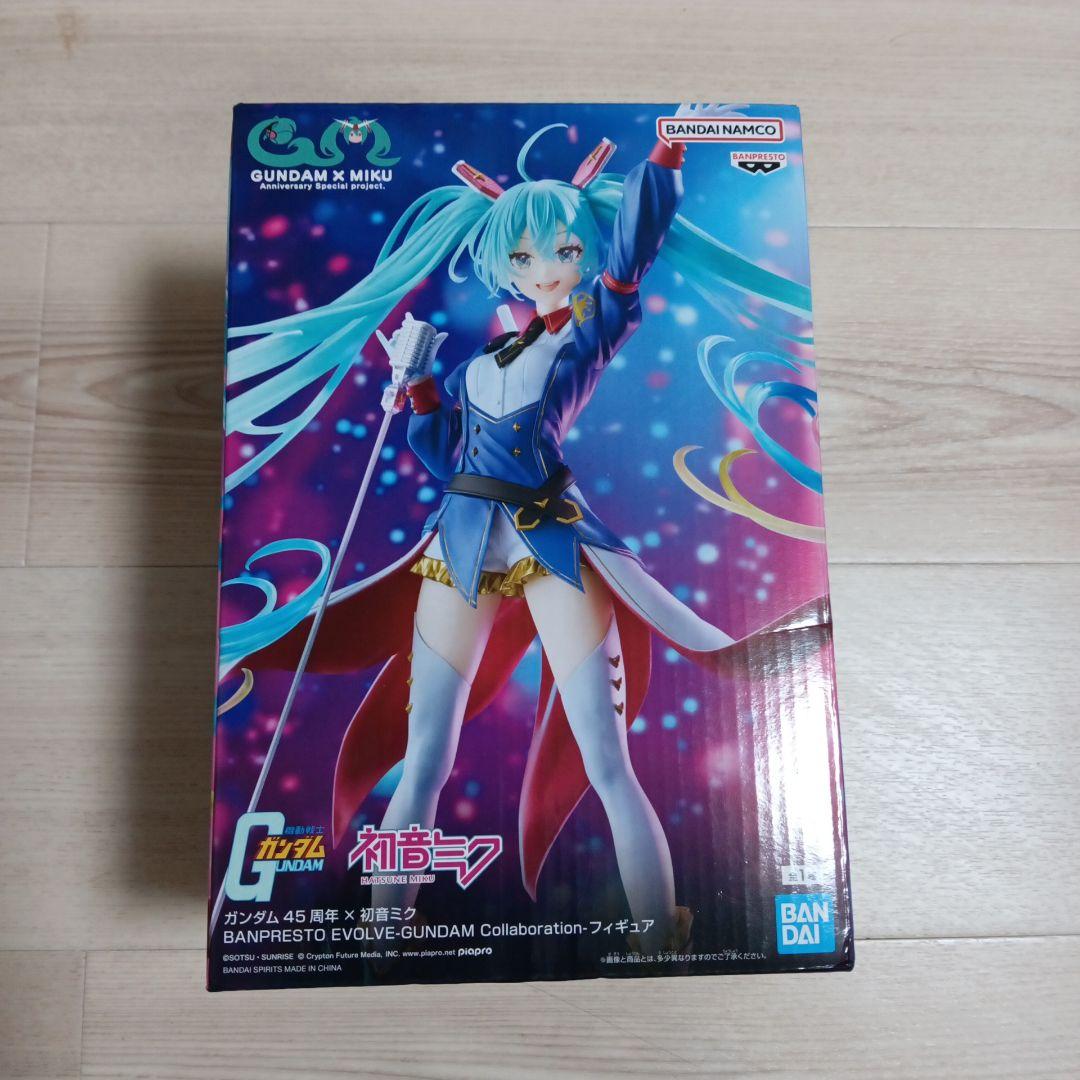 【未開封】初音ミク×ガンダム コラボ フィギュア