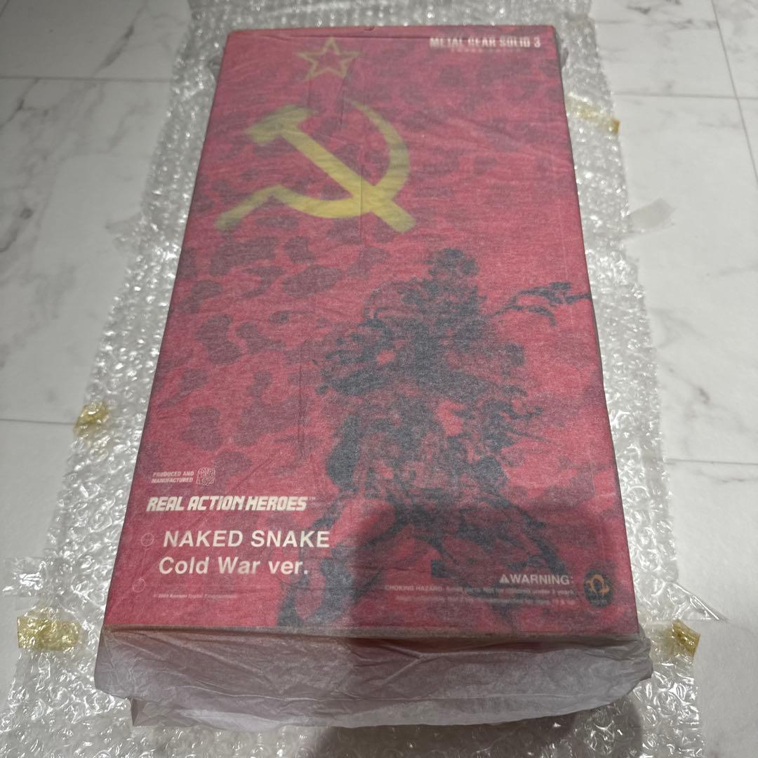 新品未開封 RAH スネークCOLD WAR メタルギアソリッド3 冷戦 MGS