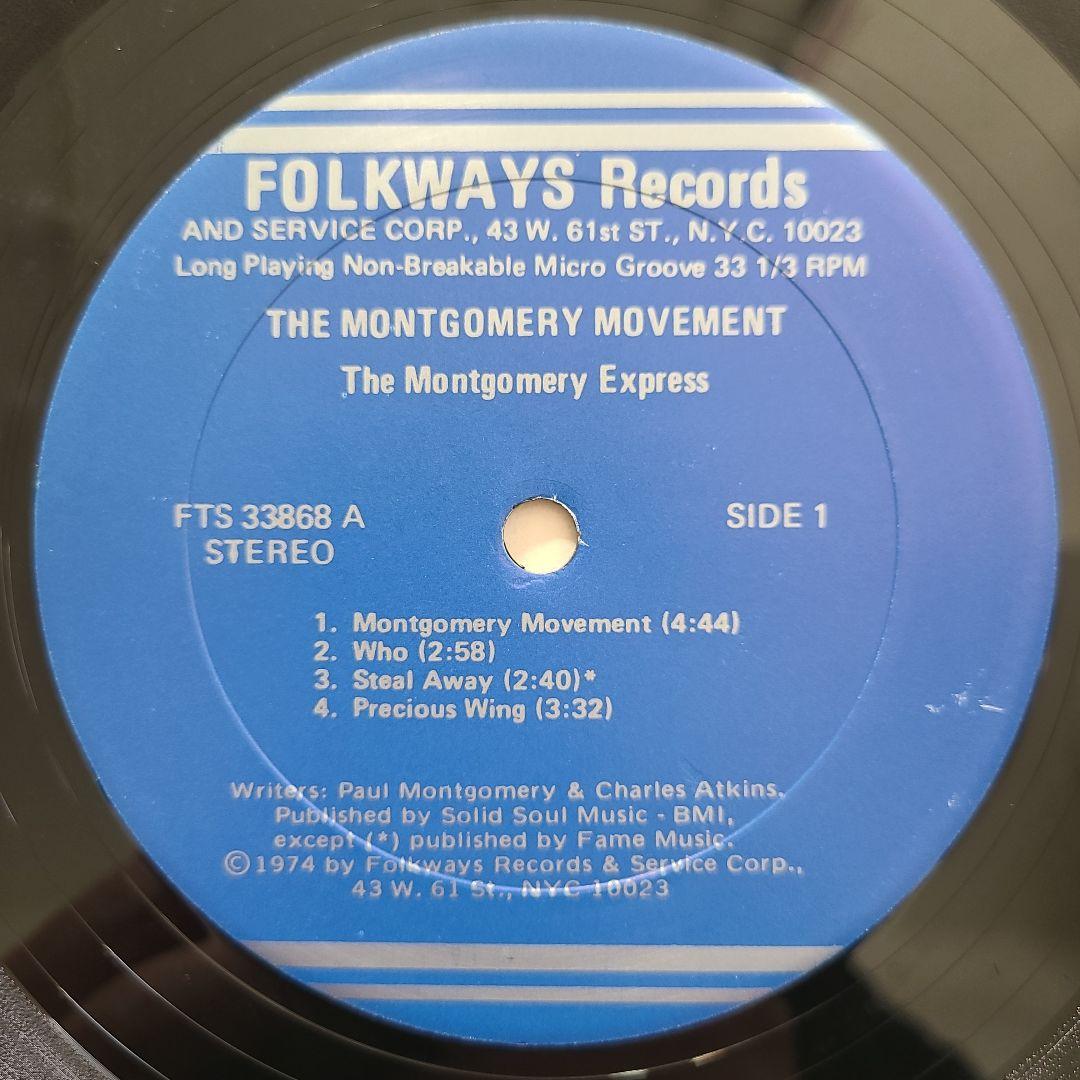 ★ＵＳ１９７４年リリース盤★THE MONTGOMERY EXPRESS