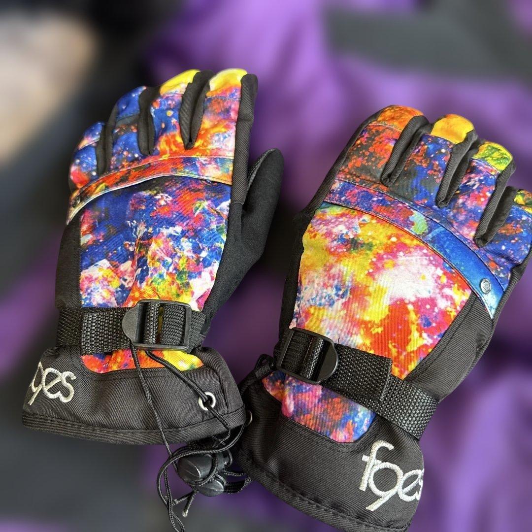 ロキシースノボウエア上下セットSサイズ　手袋付き