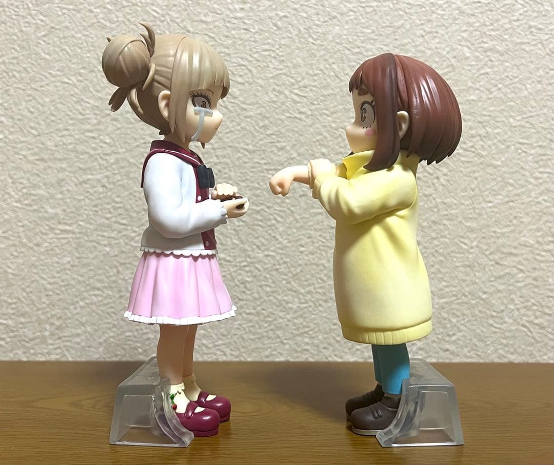 ヒロアカ　フィギュア　一番くじ　麗日お茶子＆トガヒミコセット