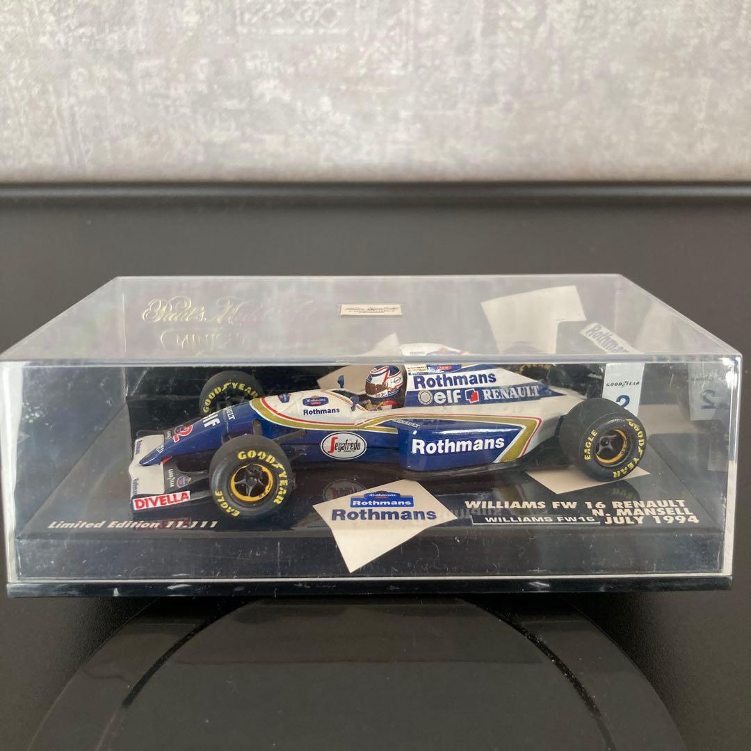 Williams FW16 ミニカー ナイジェル・マンセル仕様