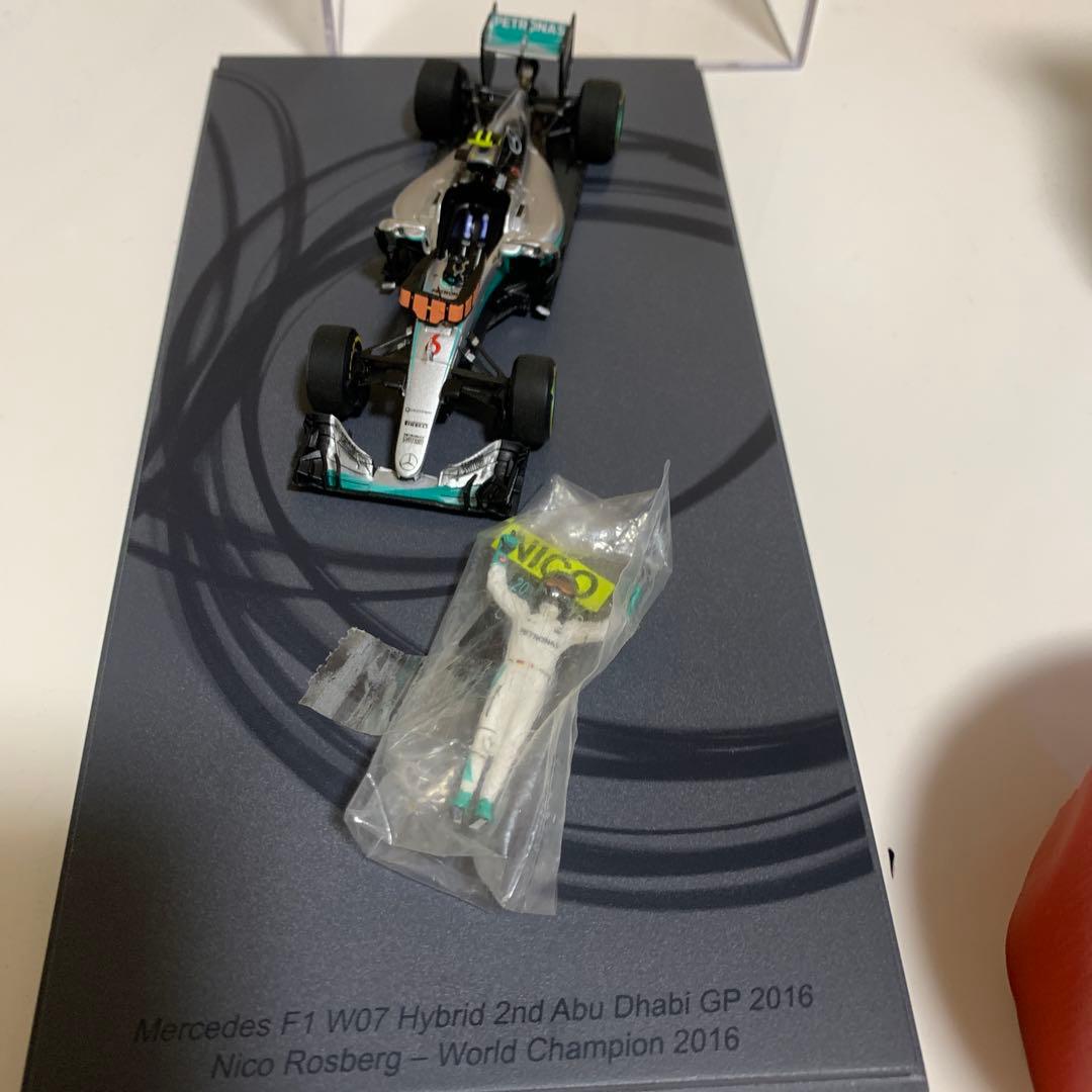 Mercedes F1 W07 Hybrid 2016 ミニカー