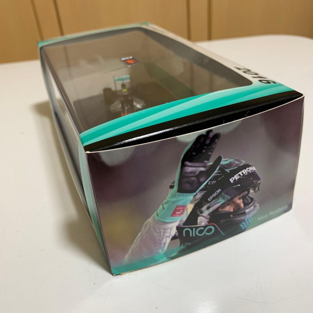 Mercedes F1 W07 Hybrid 2016 ミニカー