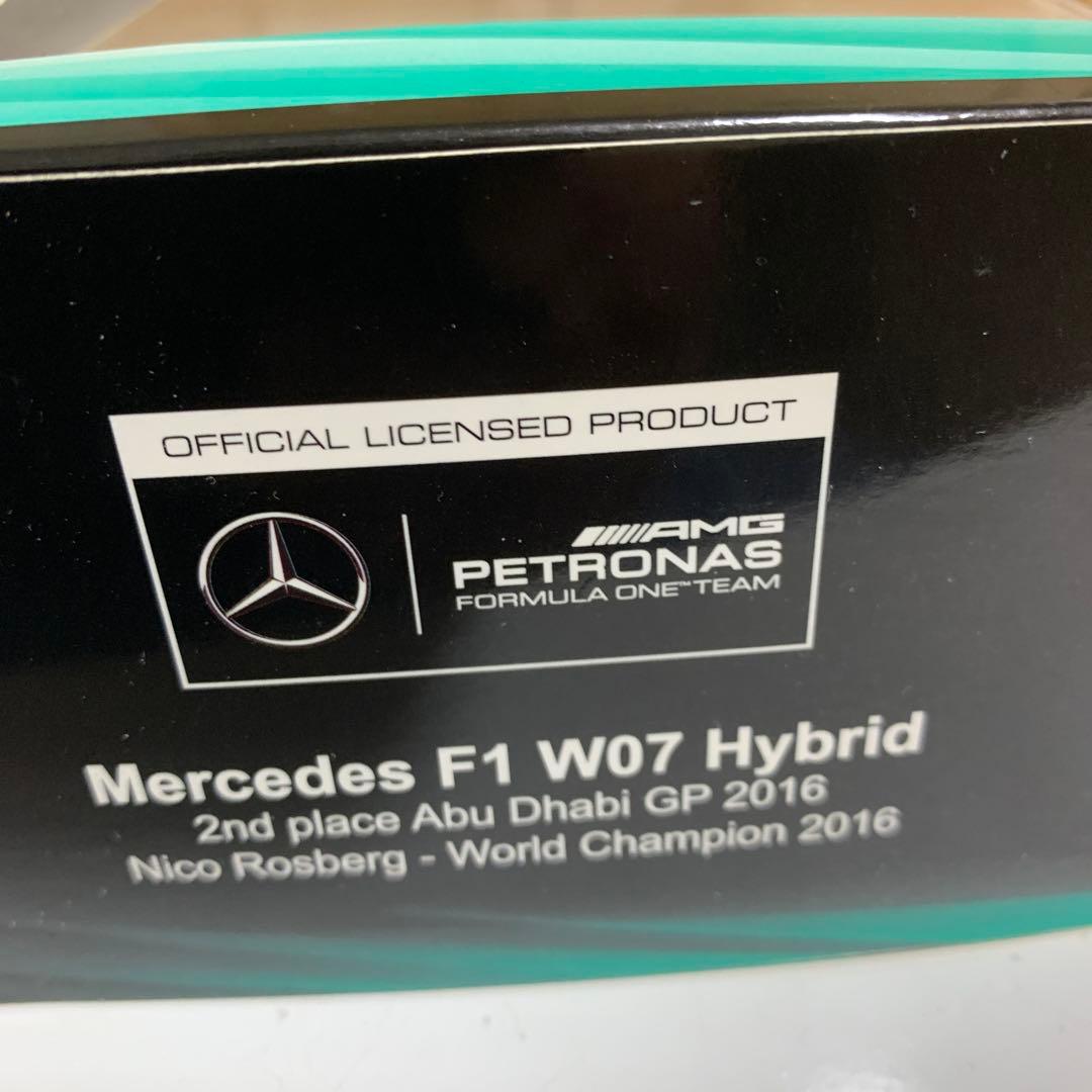 Mercedes F1 W07 Hybrid 2016 ミニカー