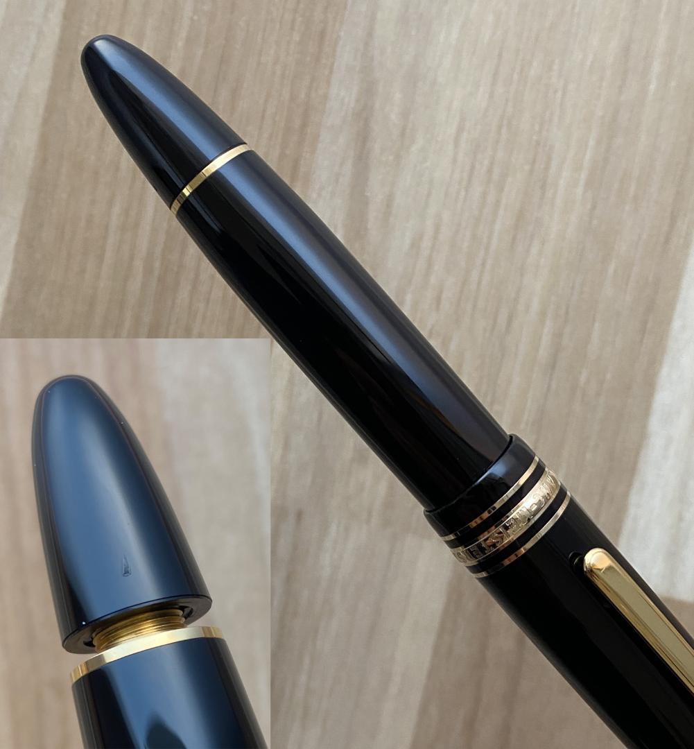 超美品　現行品 モンブラン 149 18K 中字 Au750 吸入式 万年筆