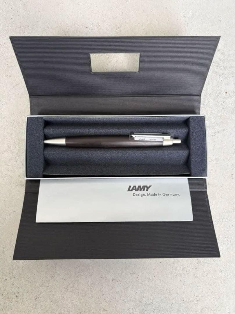 LAMY 2000 ボールペン タクサス 天然木 ドイツ製 完品 木軸ペン