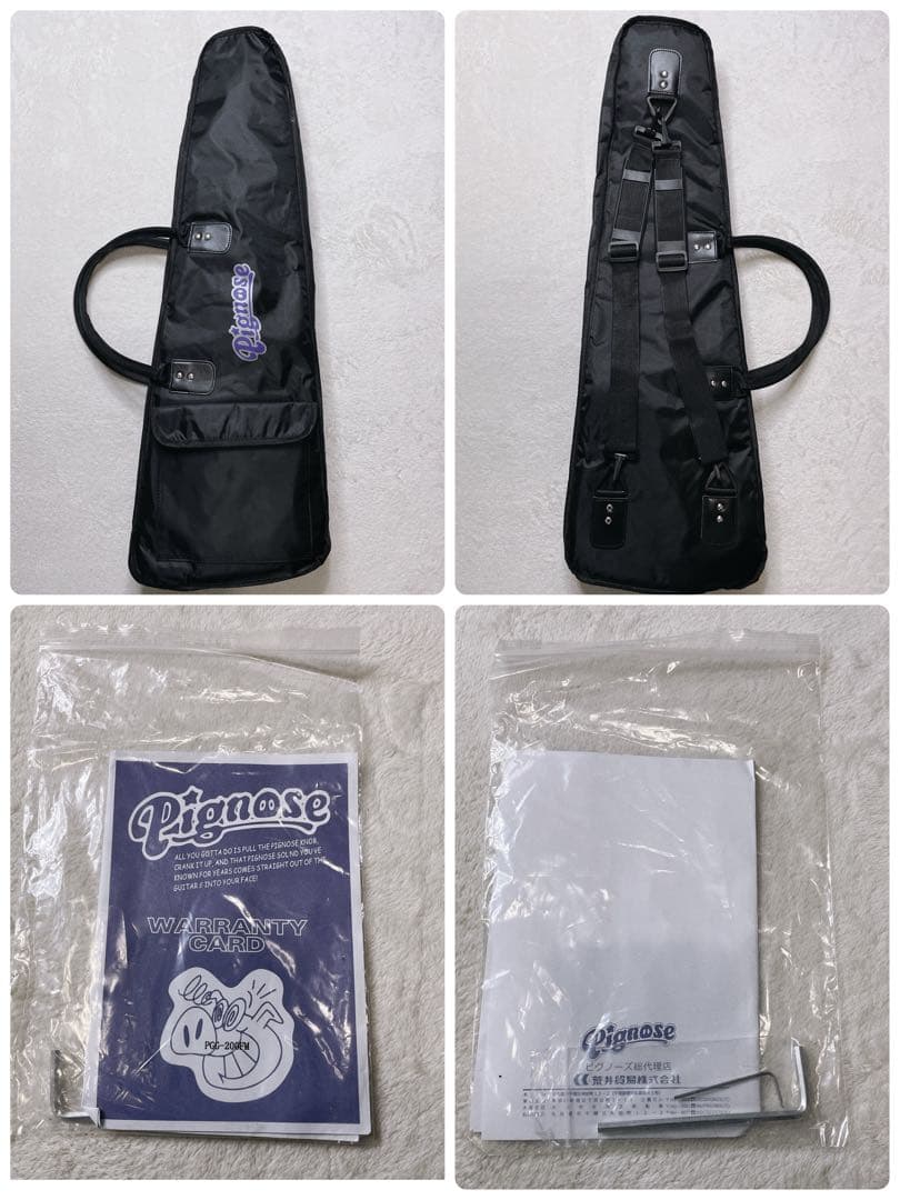 【美品】Pignose ケース　保証書　ギター　PGG200FM