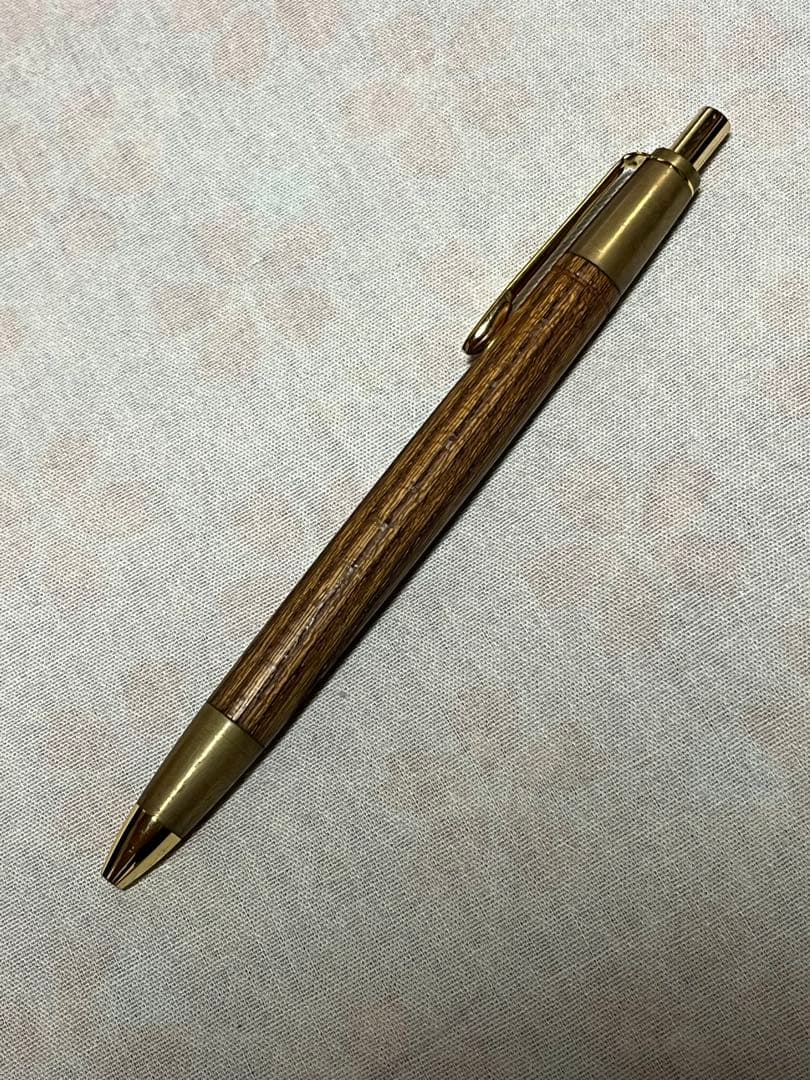 ボナンペン ボールペン 特殊金具仕様 欅