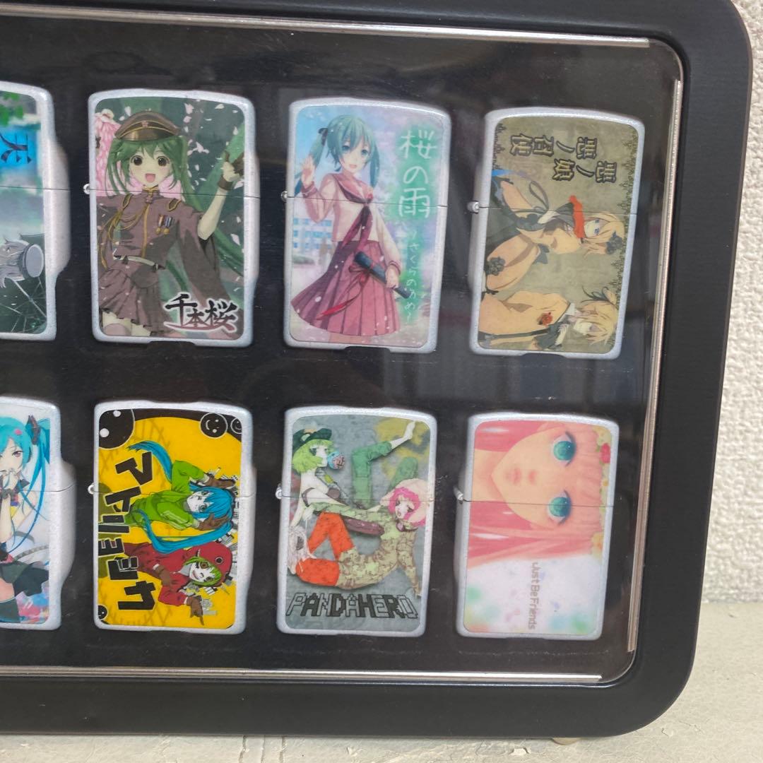 ボカロ　歌い手　イラスト　オイルライター　zippo 風　セット　BVR2