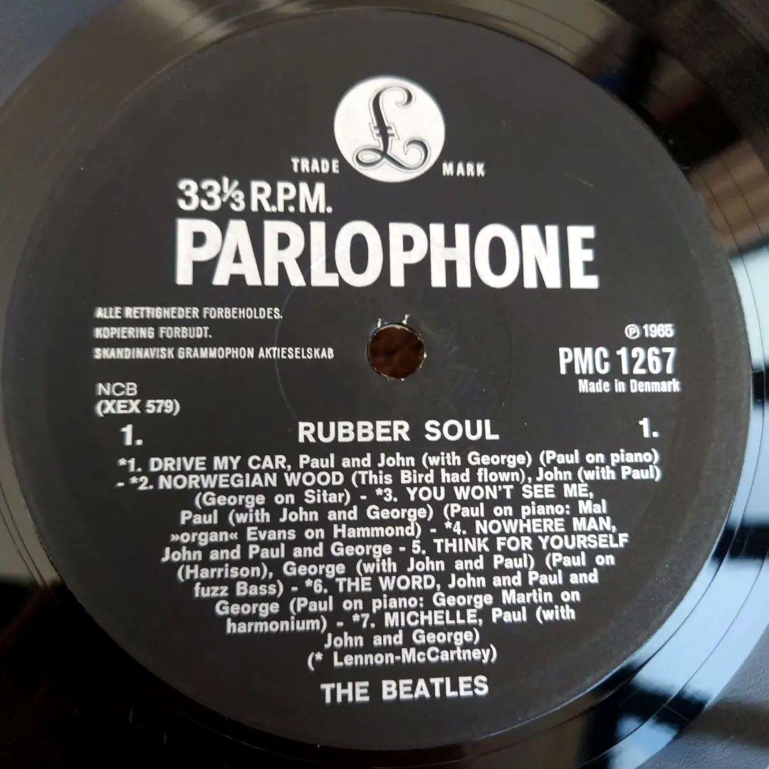 デンマーク盤THE BEATLES RUBBER SOUL
