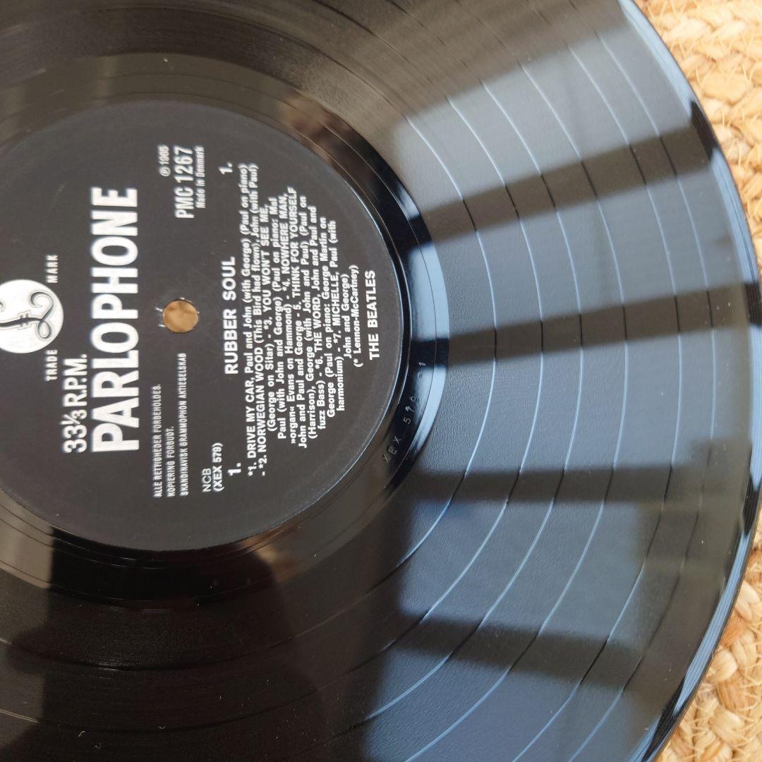 デンマーク盤THE BEATLES RUBBER SOUL