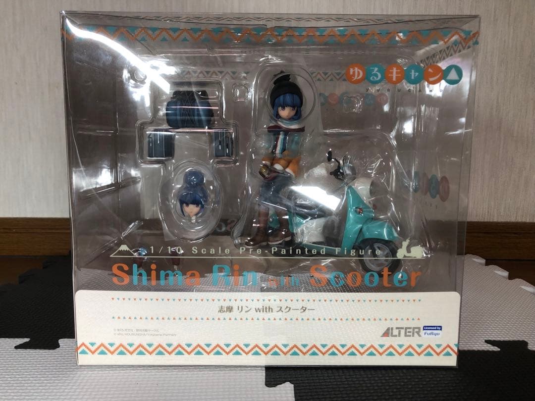 【未開封品】ゆるキャン△ 志摩リン with スクーター フィギュア