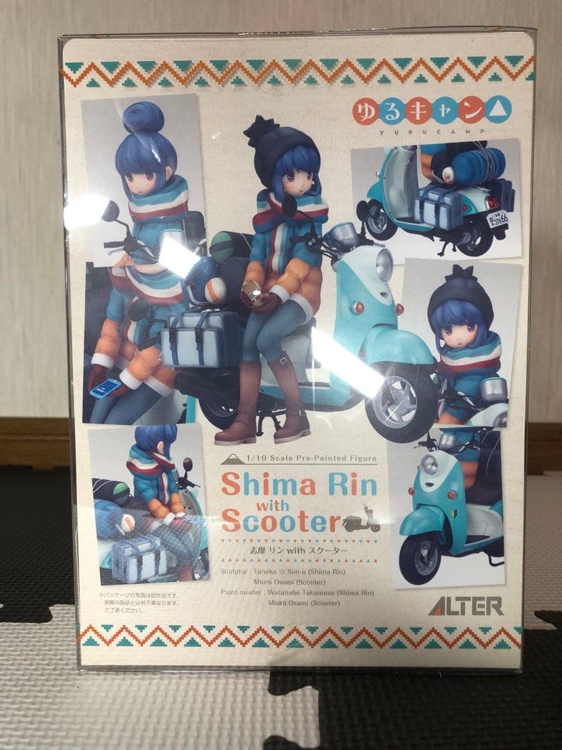 【未開封品】ゆるキャン△ 志摩リン with スクーター フィギュア