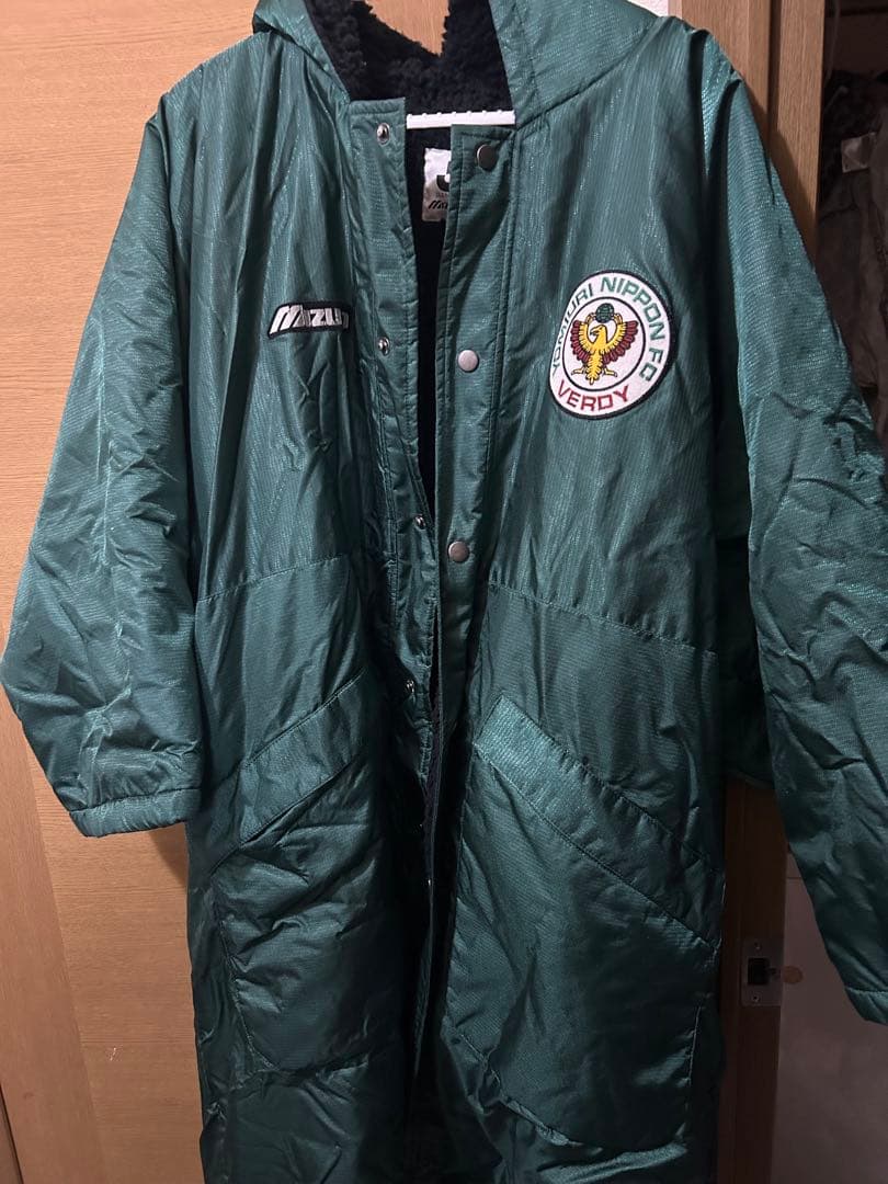 ヴェルディ川崎　ベンチコート　希少　1993年　東京ヴェルディ　カズ　ラモス