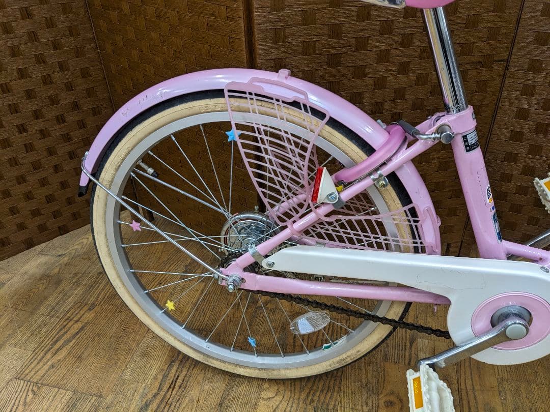 U010 子供自転車　20インチ　ピンク