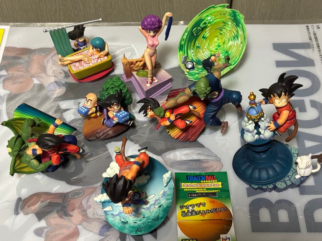 ドラカプ　ぶったおせピッコロ大魔王　ドラゴンボールクライシス編　彩色コンプセット