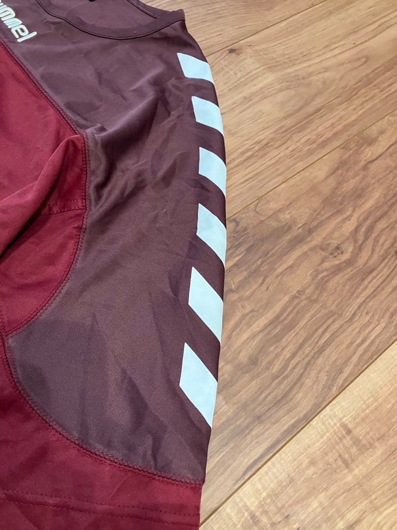 アストンヴィラ Hummel トレーニングシャツ DWS 古着　アストンビラ