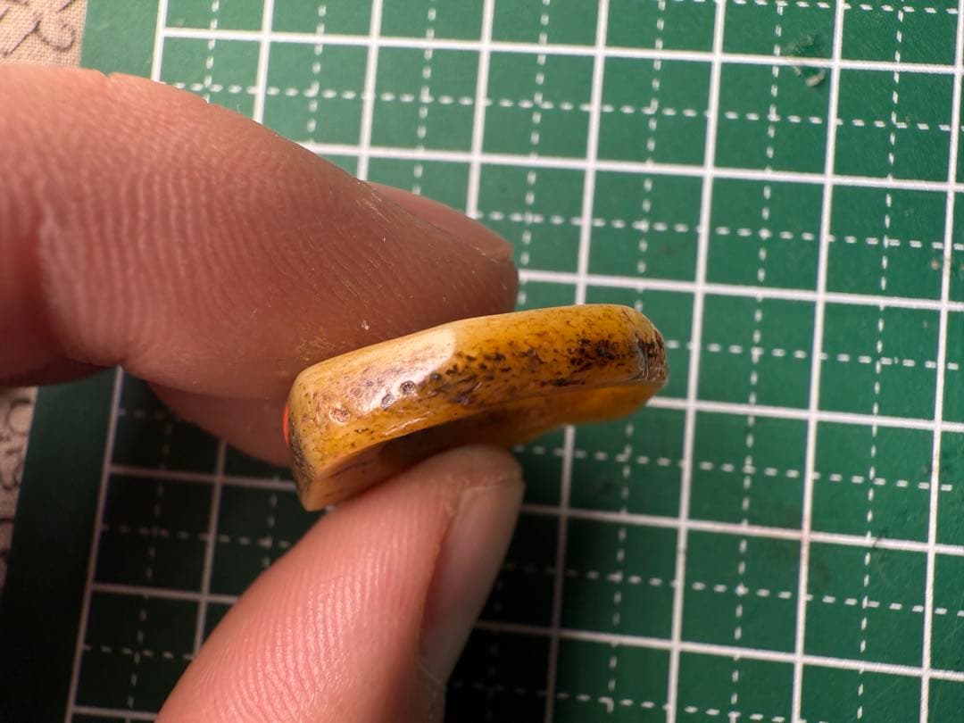 チベットアンティーク　カパーラ　骨輪　呪物　祭具