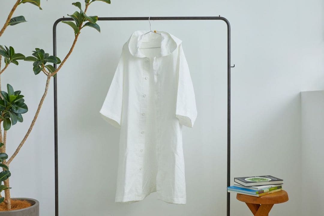 【新品未使用】IKEUCI ORGANICオーガニックポンチョ