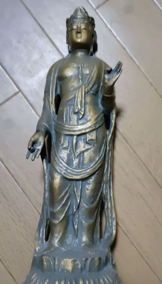 北村西望　聖観世音菩薩像◎立像