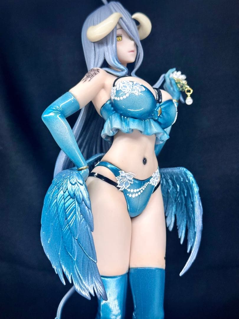 榛*中様 オーバーロード アルベド フィギュア リペイント リメイク