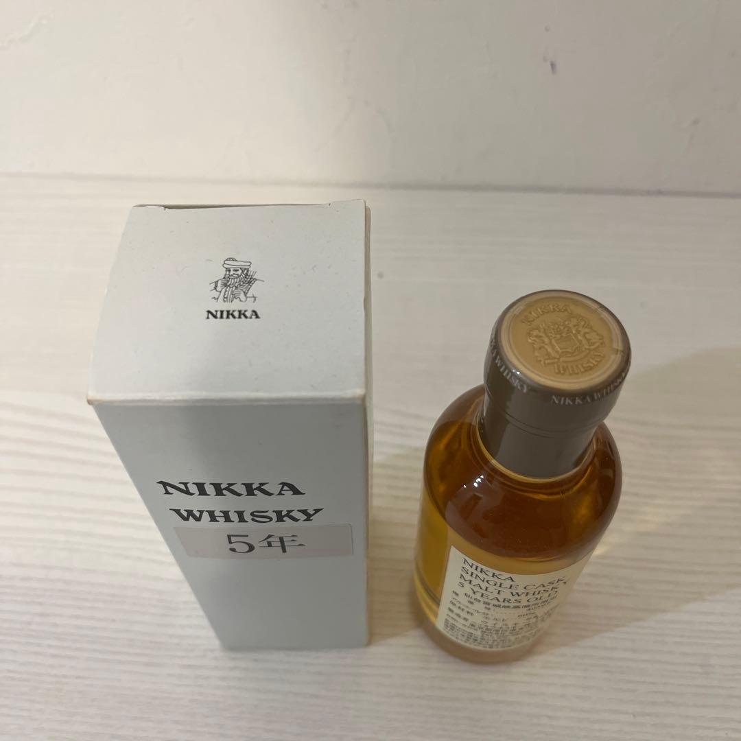 シングルカスク　宮城峡　5年　180ml 終売品　蒸溜所限定　ベビーボトル