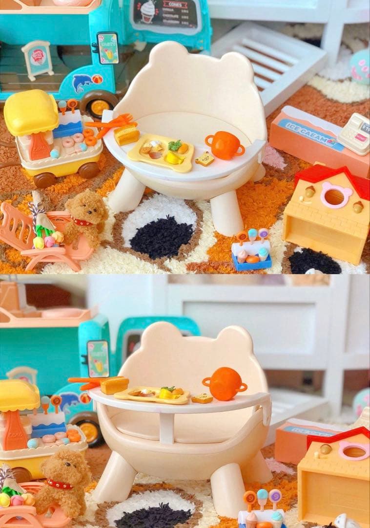 ぬいぐるみ用　ベビーチェア　full set