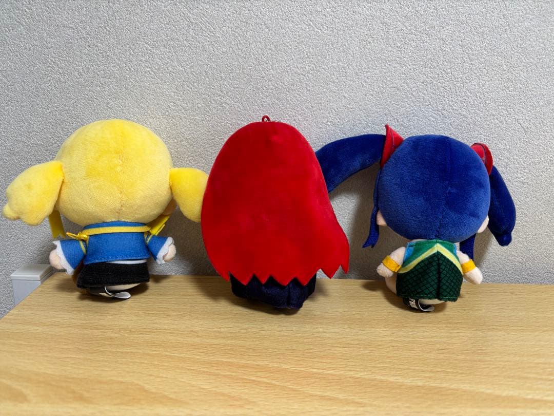 FAIRYTAIL ぬいぐるみマスコットキーホルダー3点セット