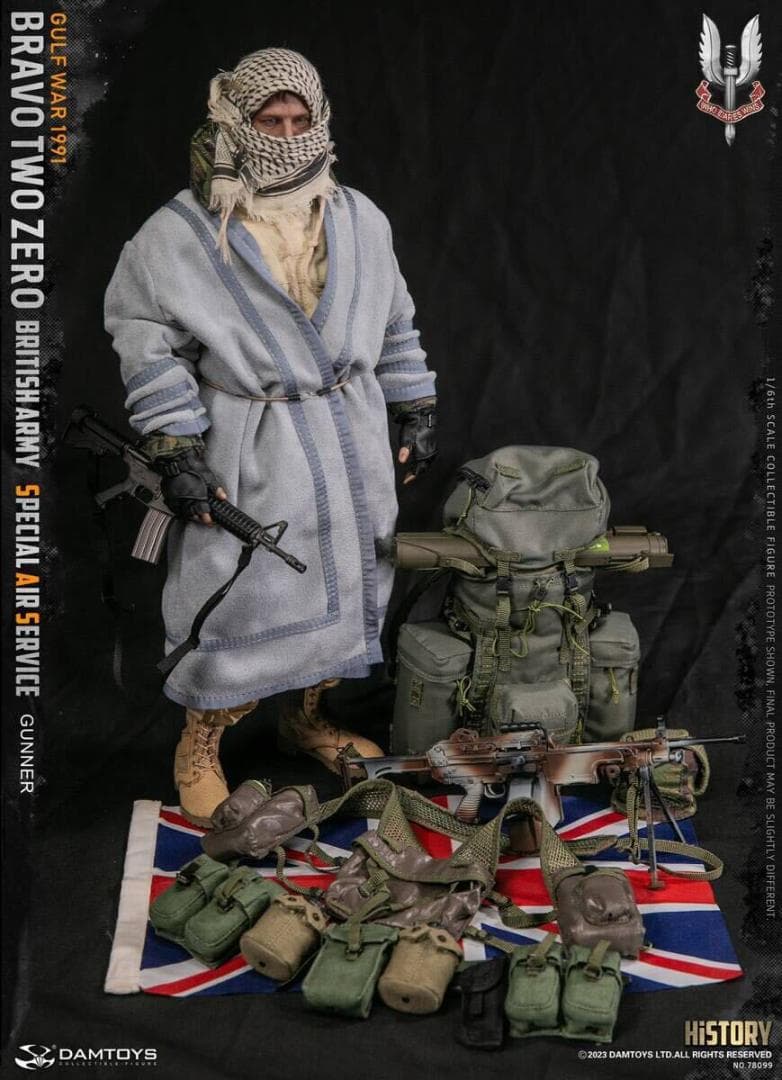 DAMTOYS 1/6 イギリス陸軍特殊空挺部隊 SASパトロール隊 78099