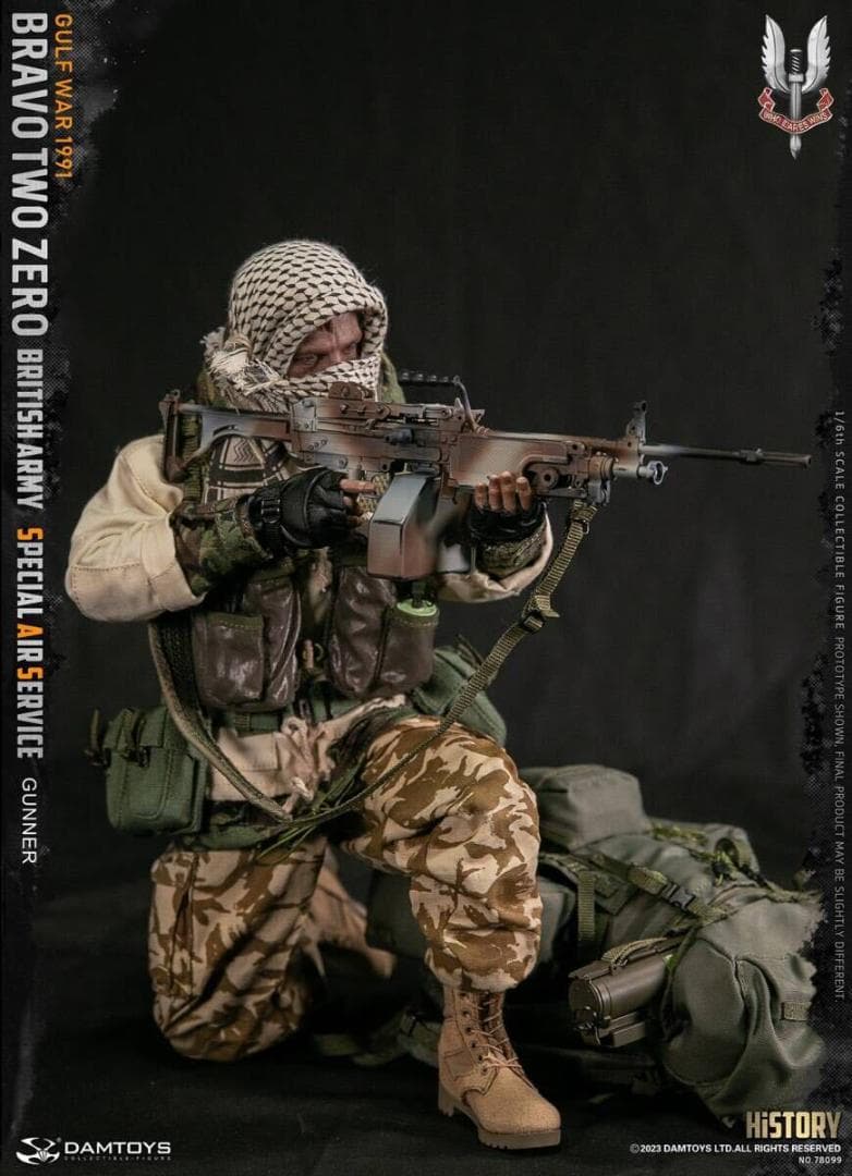DAMTOYS 1/6 イギリス陸軍特殊空挺部隊 SASパトロール隊 78099
