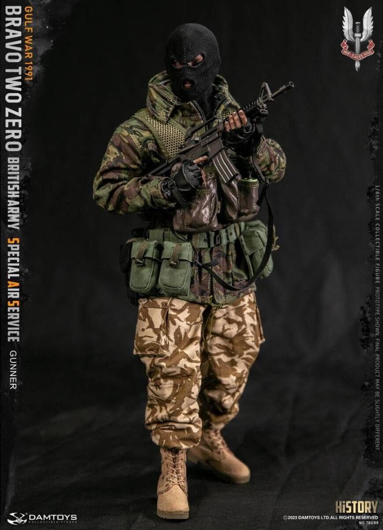 DAMTOYS 1/6 イギリス陸軍特殊空挺部隊 SASパトロール隊 78099