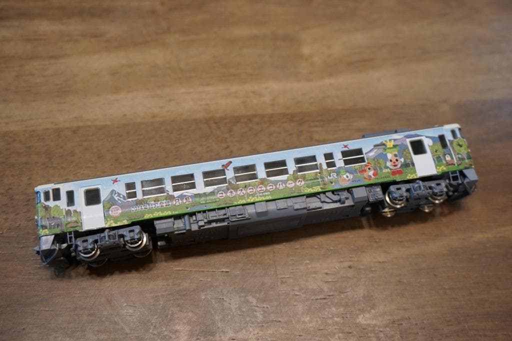 ＴＯＭＩＸ キハ40　2085　只見線　ユネスコエコパーク　ラッピング車　Ｍ車