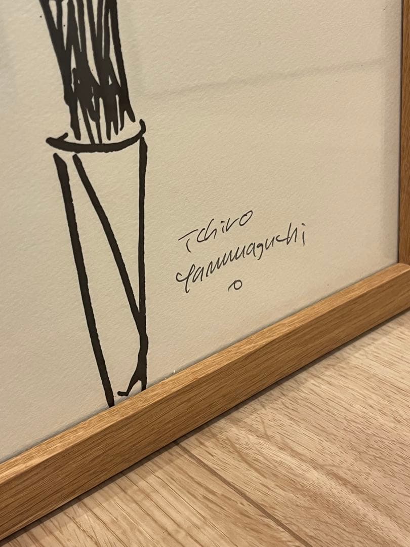 山口一郎　原画　花の絵　Sサイズ