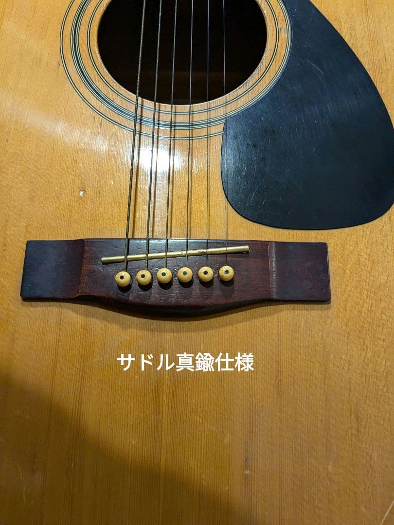 良音/YAMAHA　FX-170 改エレアコ　サドル真鍮仕様