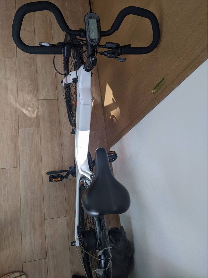 電動アシスト自転車 ホワイト 26インチ