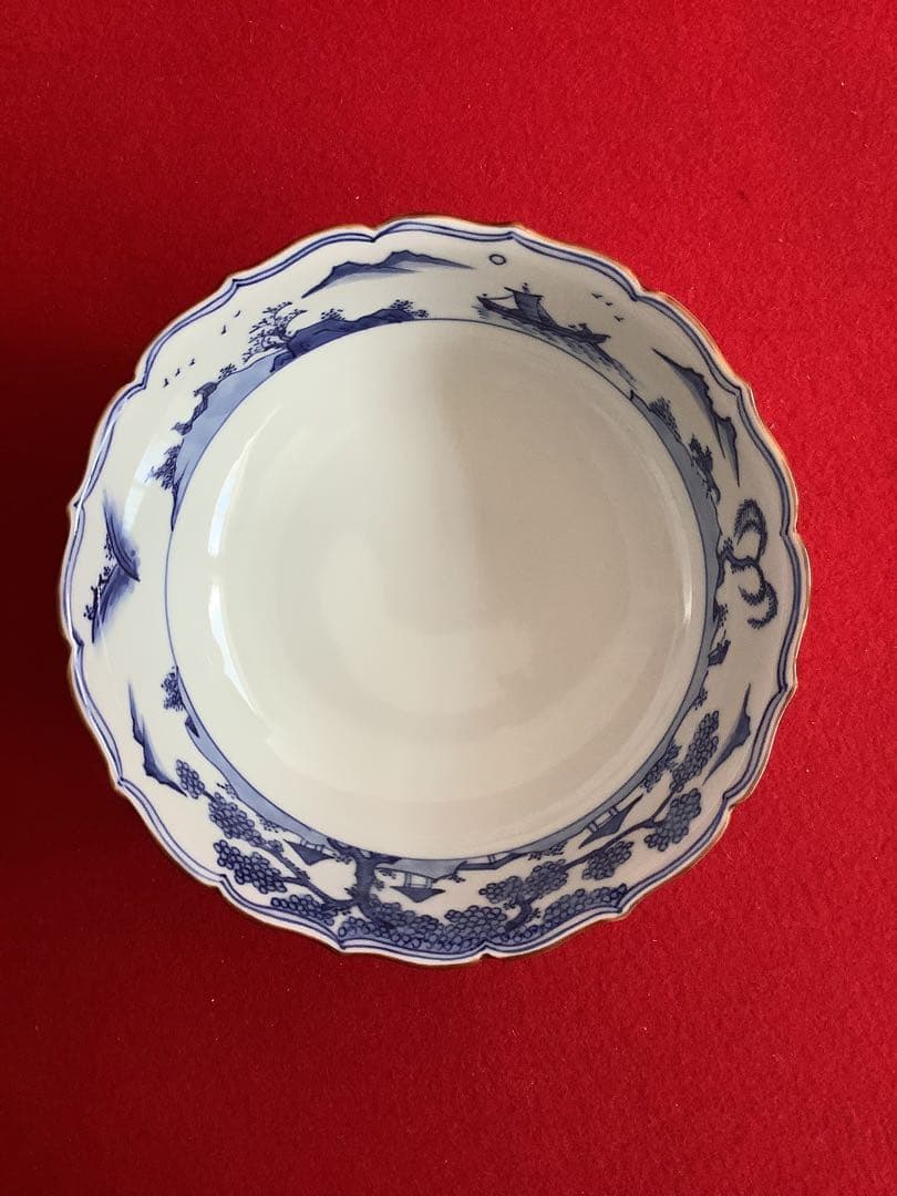 茶道具　祥瑞 扇面 高盃 淡幽造【新品未使用】