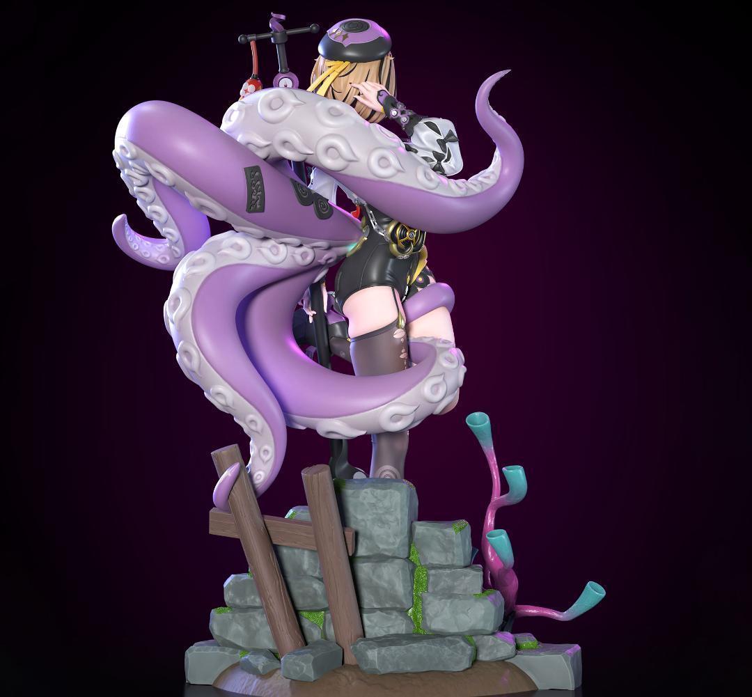1/7　27ｃｍ　未塗装 未組立　イドリー・マーフィー　ZZZ　ゼンゼロ　怪啖屋