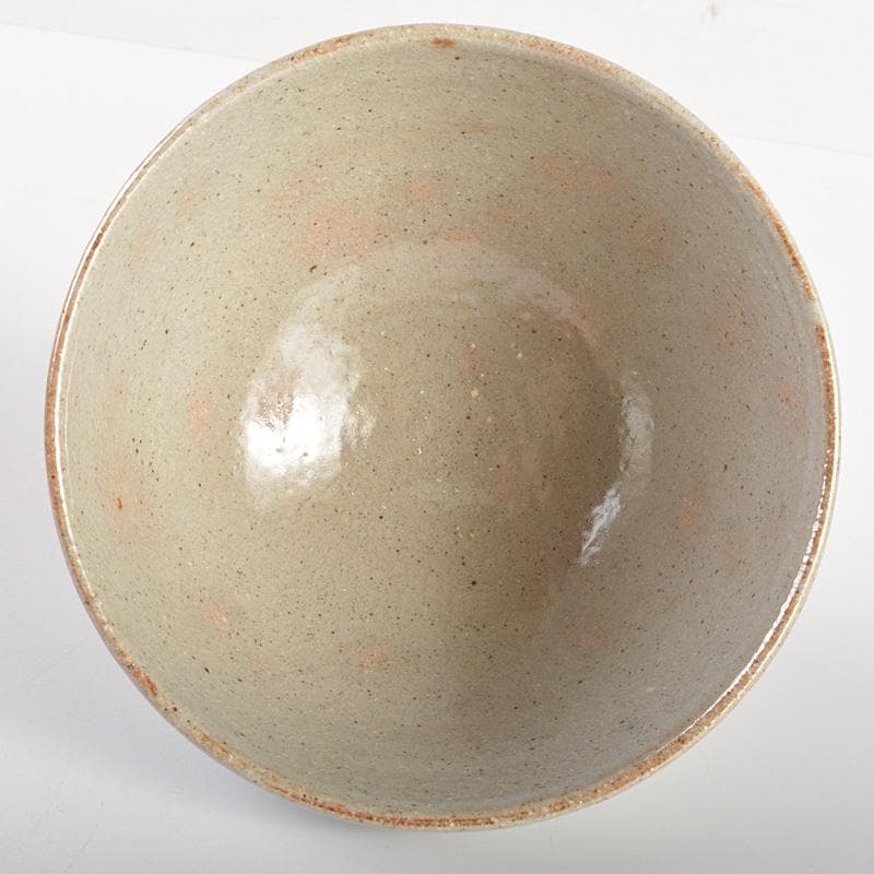 茶道具　旺祥寺窯　槇啓州造　茶碗　銘一喝　紫野　橘宗義（了庵）識箱　C　6363