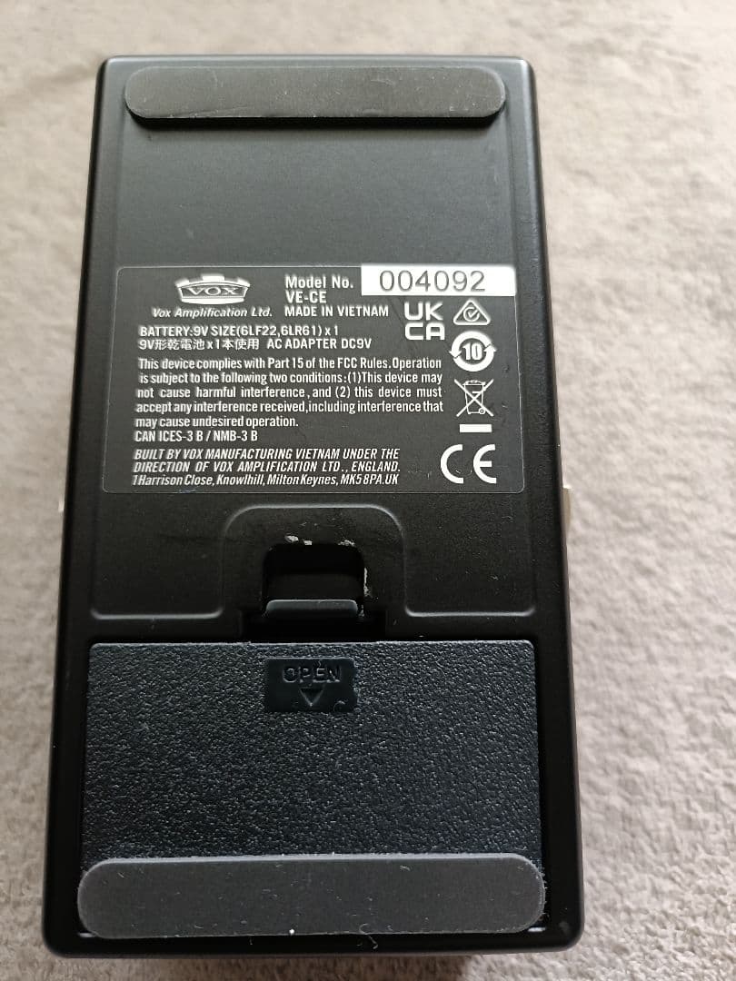 ギター VOX CUTTING EDGE valvenergy