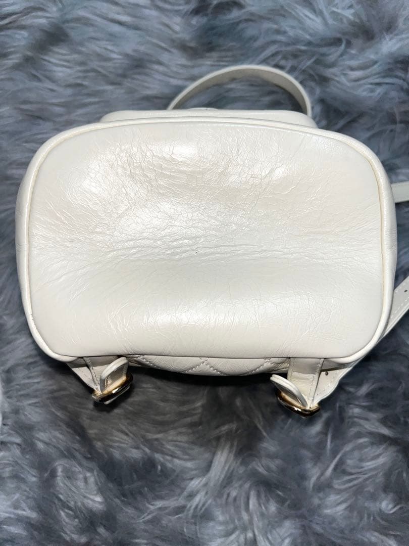 CHANEL バックパック リュック バッグ ホワイト ノベルティ