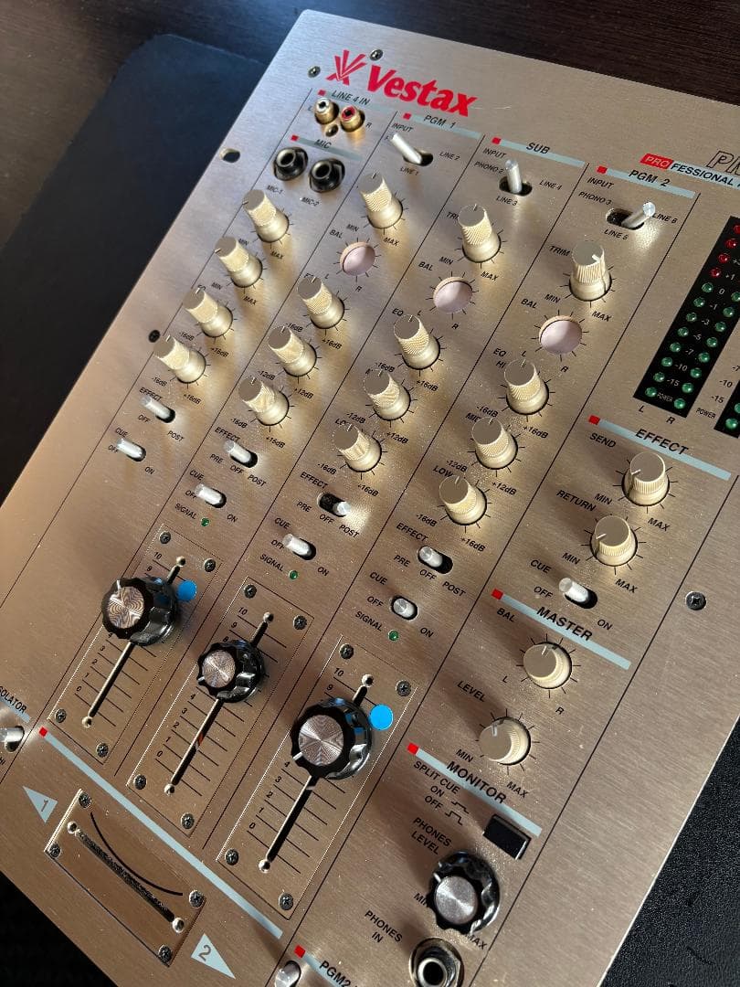 Vestax PMC-270A DJミキサー ロータリーミキサー（改）
