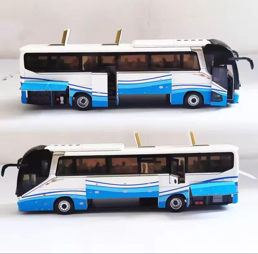 専用翔平 1:36スケール Foton Ohui BJ6122 観光バスモデル