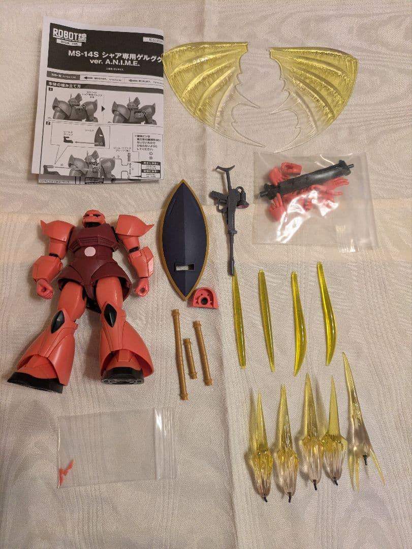 ■ころもん様確認用■【ROBOT魂】MS-14S シャア専用ゲルググ