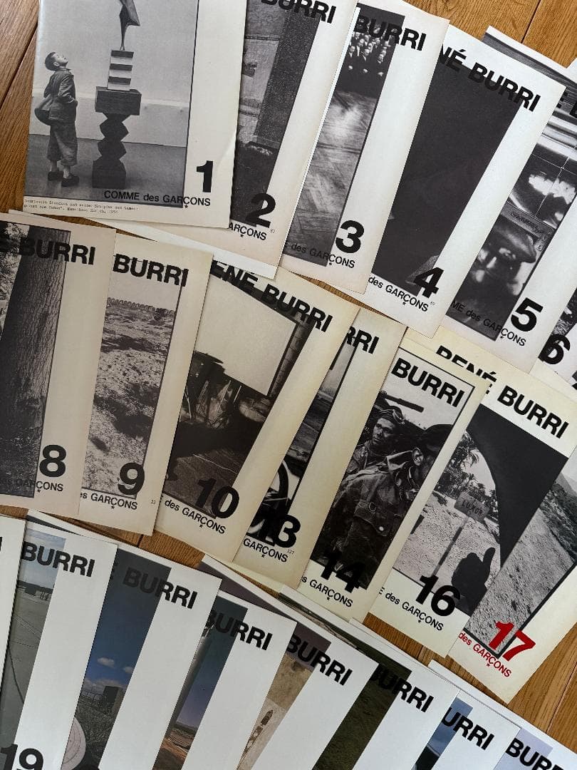 コム デ ギャルソン RENE BURRI DM 2012 37set